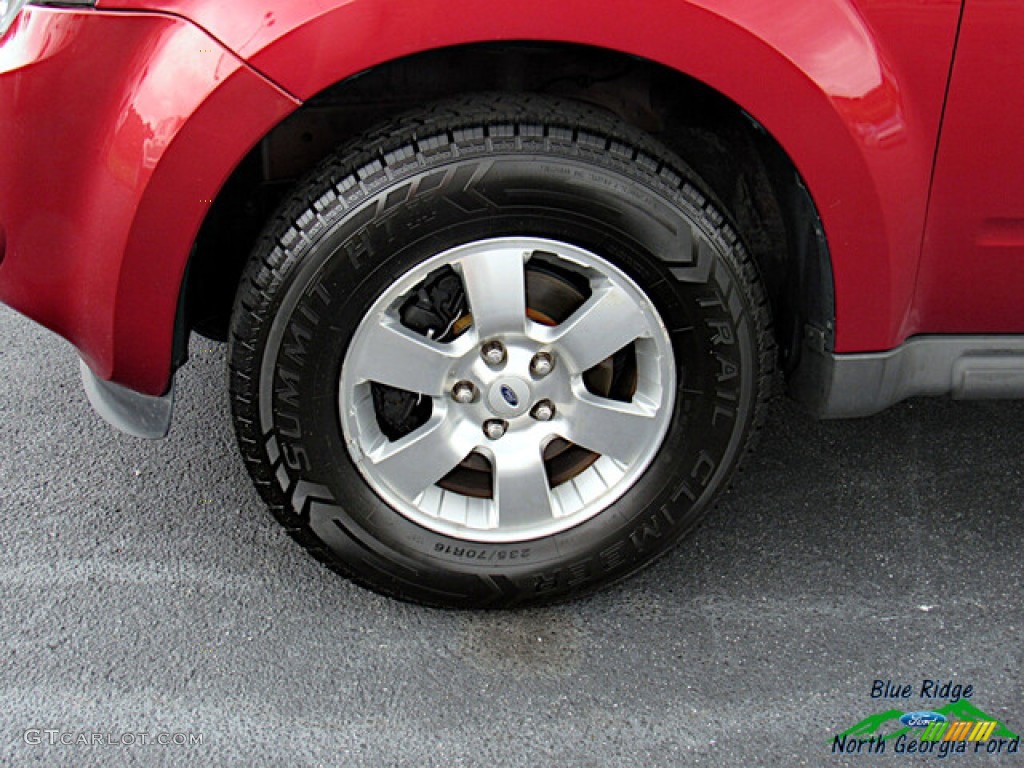 2012 Escape Limited V6 4WD - Toreador Red Metallic / Camel photo #9