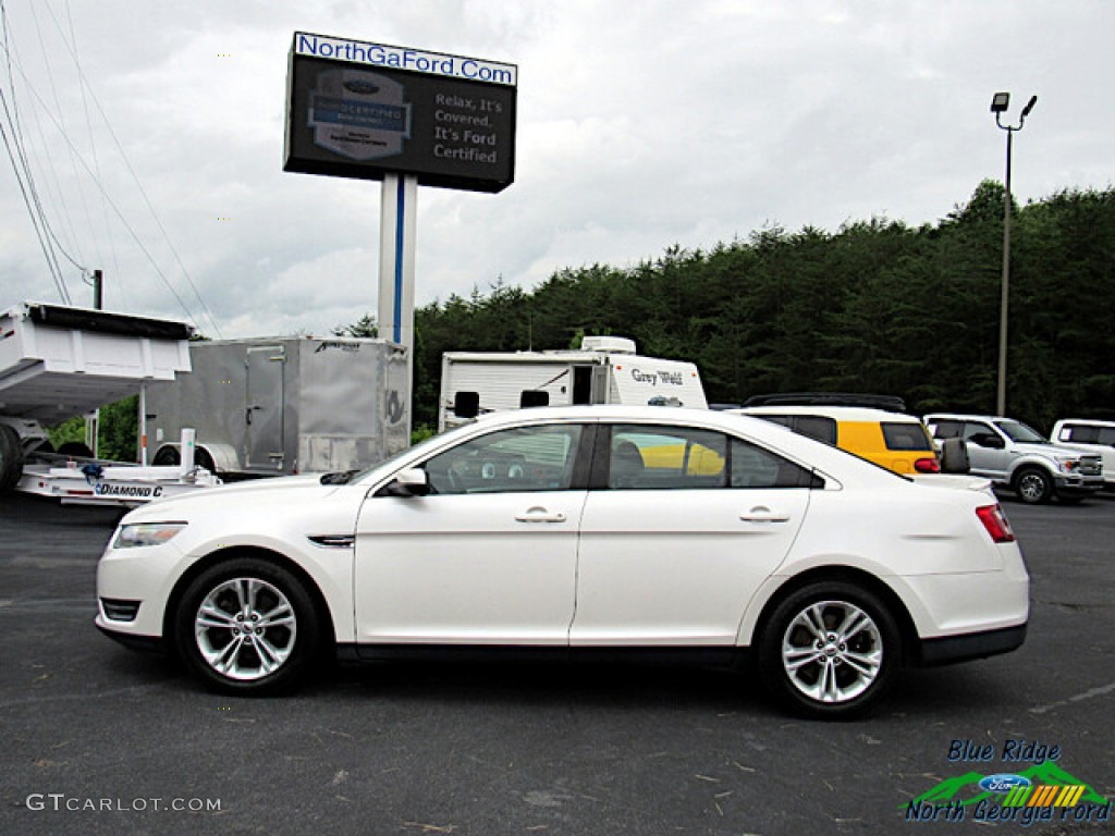 2013 Taurus SEL - White Platinum Tri-Coat / Dune photo #2