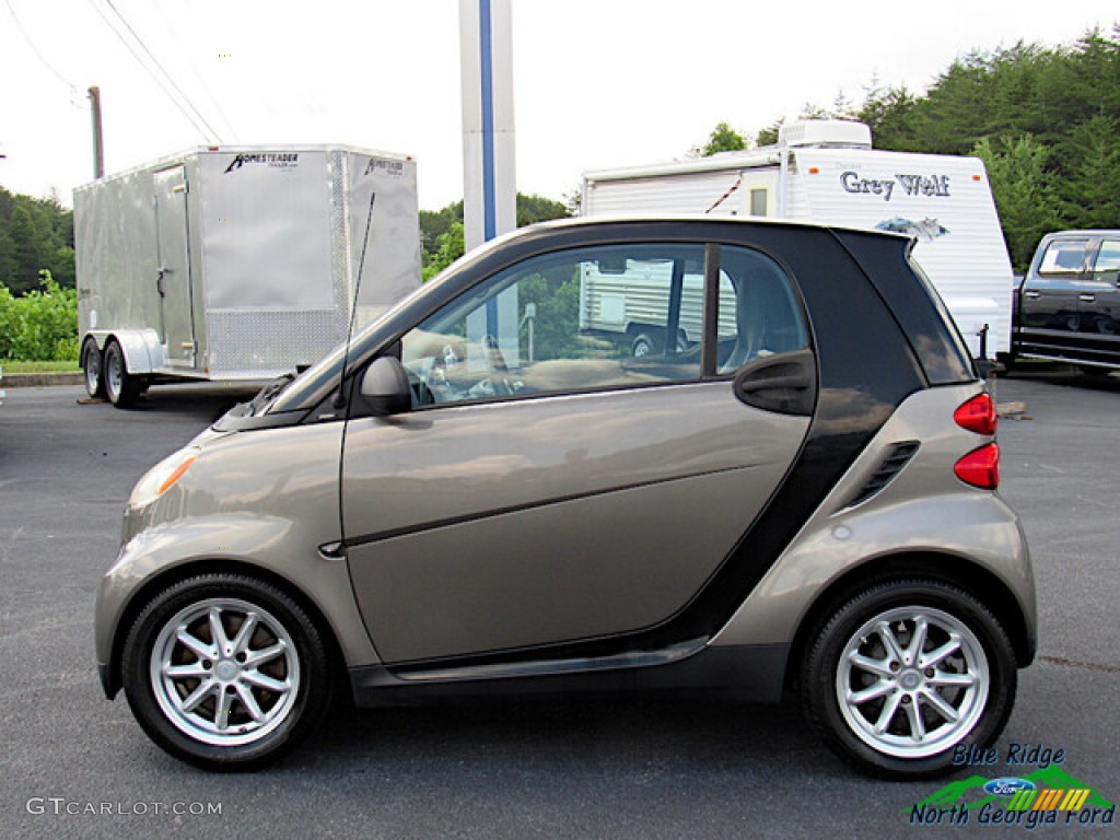 2009 fortwo pure coupe - Gray Metallic / Gray photo #2