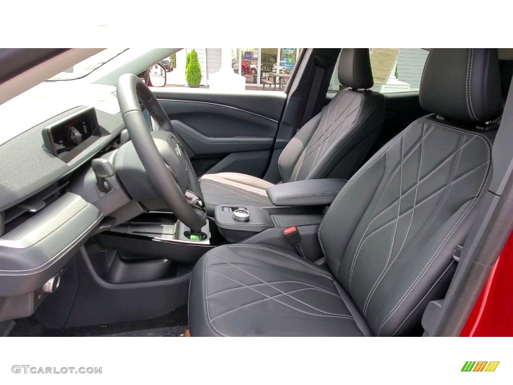 Black Onyx Interior 2021 Ford Mustang Mach-E Select eAWD Photo #142280102