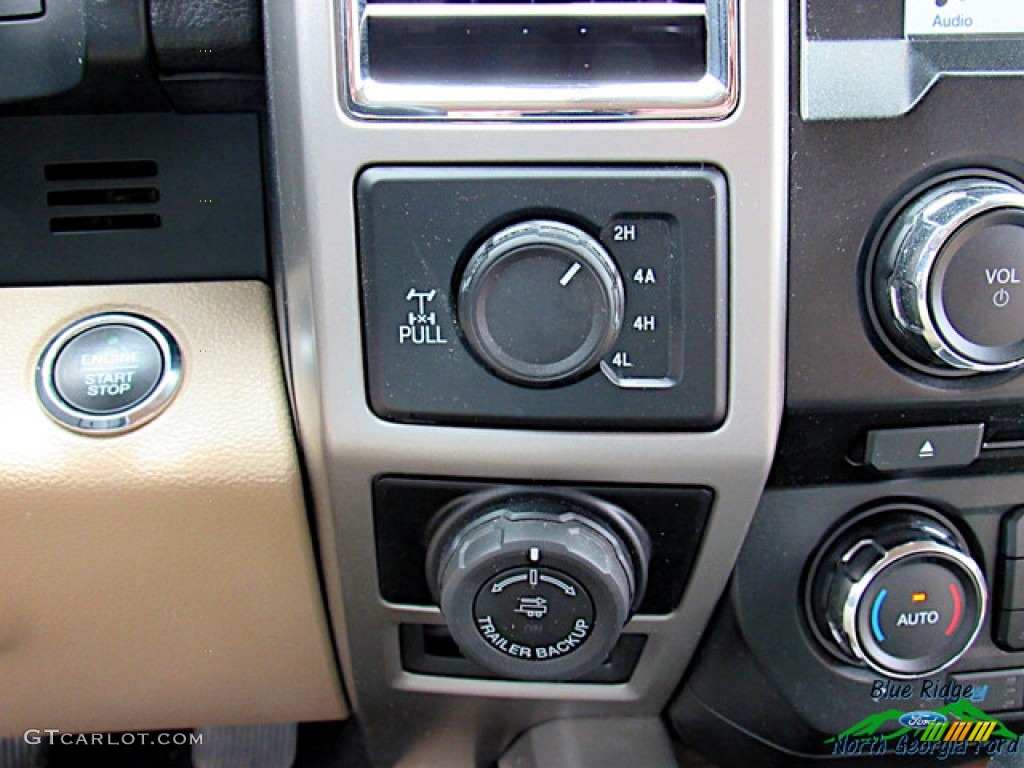 2016 F150 Lariat SuperCrew 4x4 - Blue Jeans / Medium Light Camel photo #21