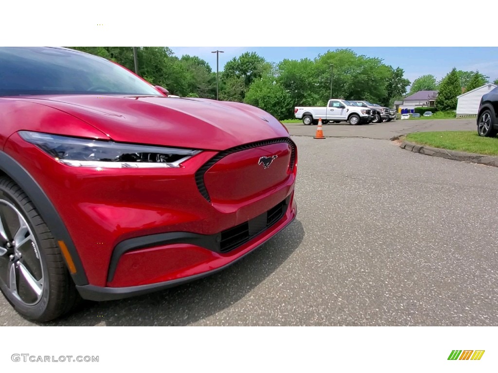 2021 Mustang Mach-E Select eAWD - Rapid Red Metallic / Black Onyx photo #26
