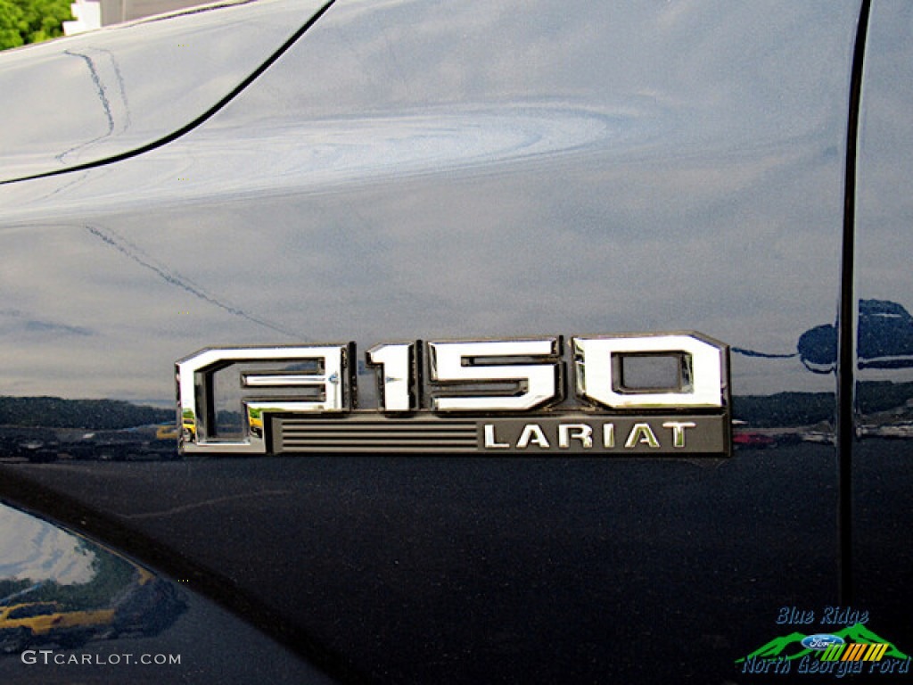 2016 F150 Lariat SuperCrew 4x4 - Blue Jeans / Medium Light Camel photo #31