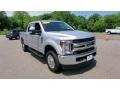 Ingot Silver - F250 Super Duty XLT Crew Cab 4x4 Photo No. 1