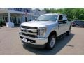 Ingot Silver - F250 Super Duty XLT Crew Cab 4x4 Photo No. 3