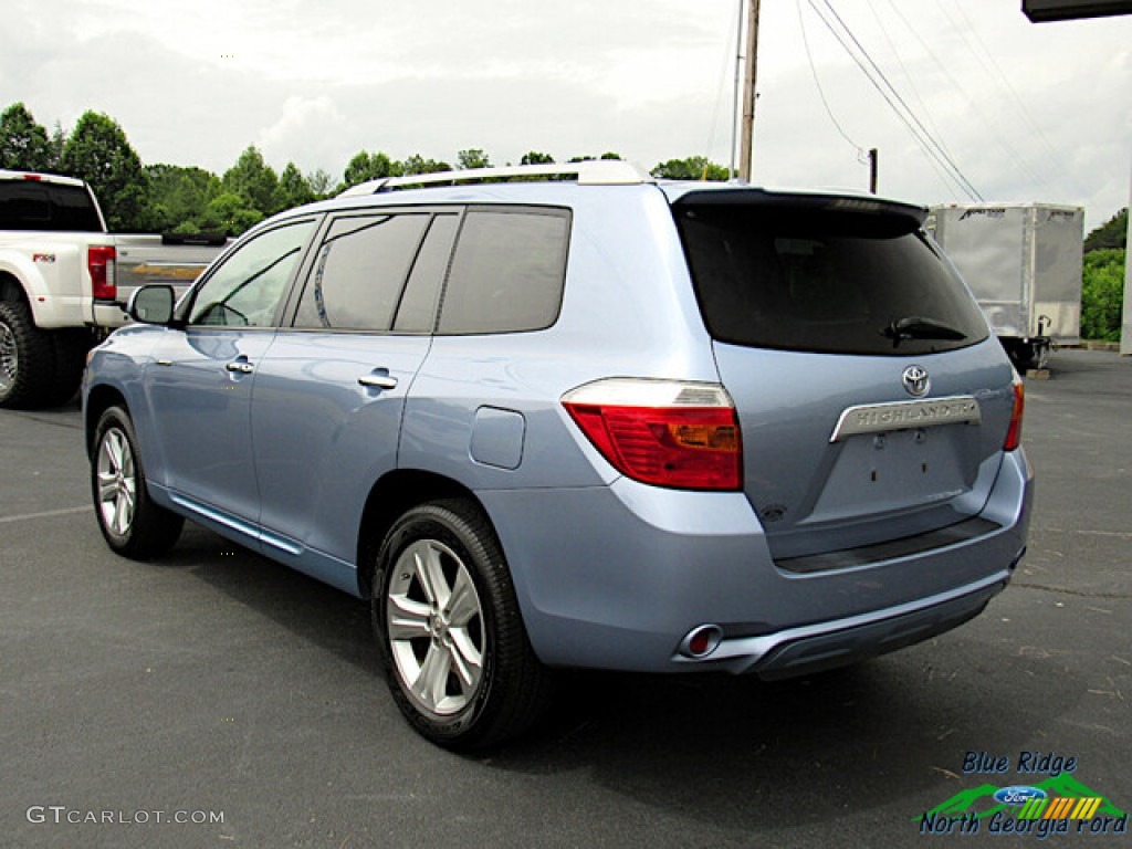 Wave Line Blue Pearl 2010 Toyota Highlander Limited Exterior Photo #142280768