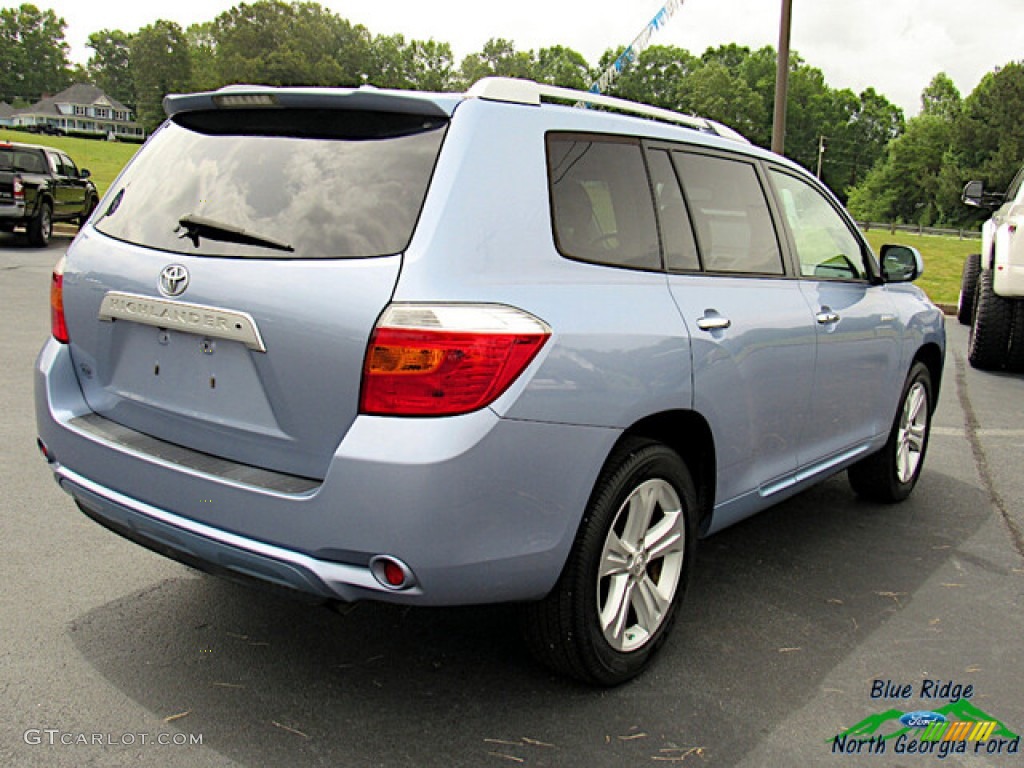 Wave Line Blue Pearl 2010 Toyota Highlander Limited Exterior Photo #142280819