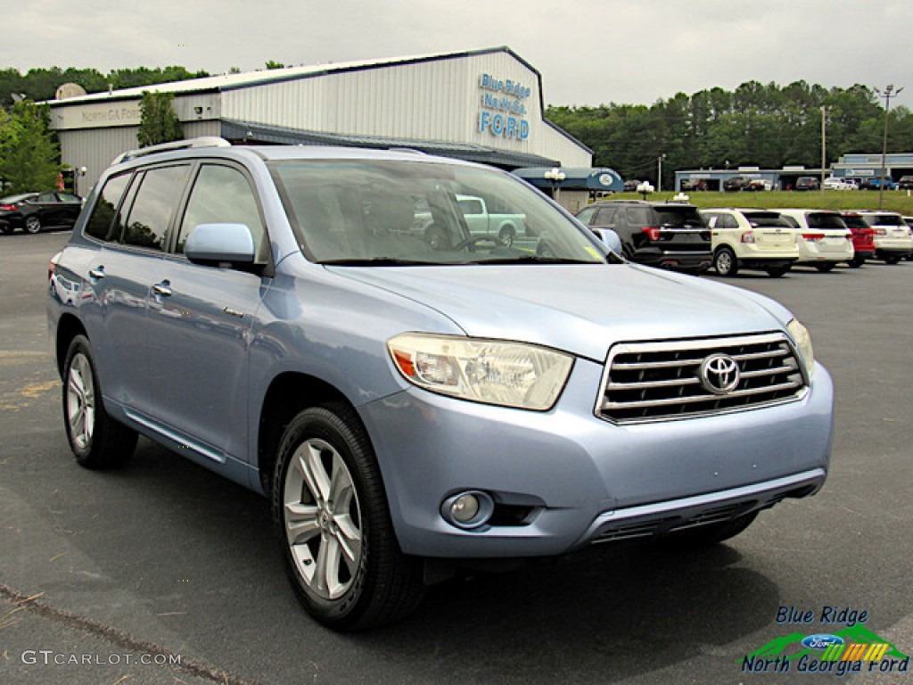 Wave Line Blue Pearl 2010 Toyota Highlander Limited Exterior Photo #142280867