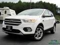 White Platinum 2017 Ford Escape SE