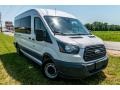 Oxford White 2017 Ford Transit Wagon XL 350 MR Long