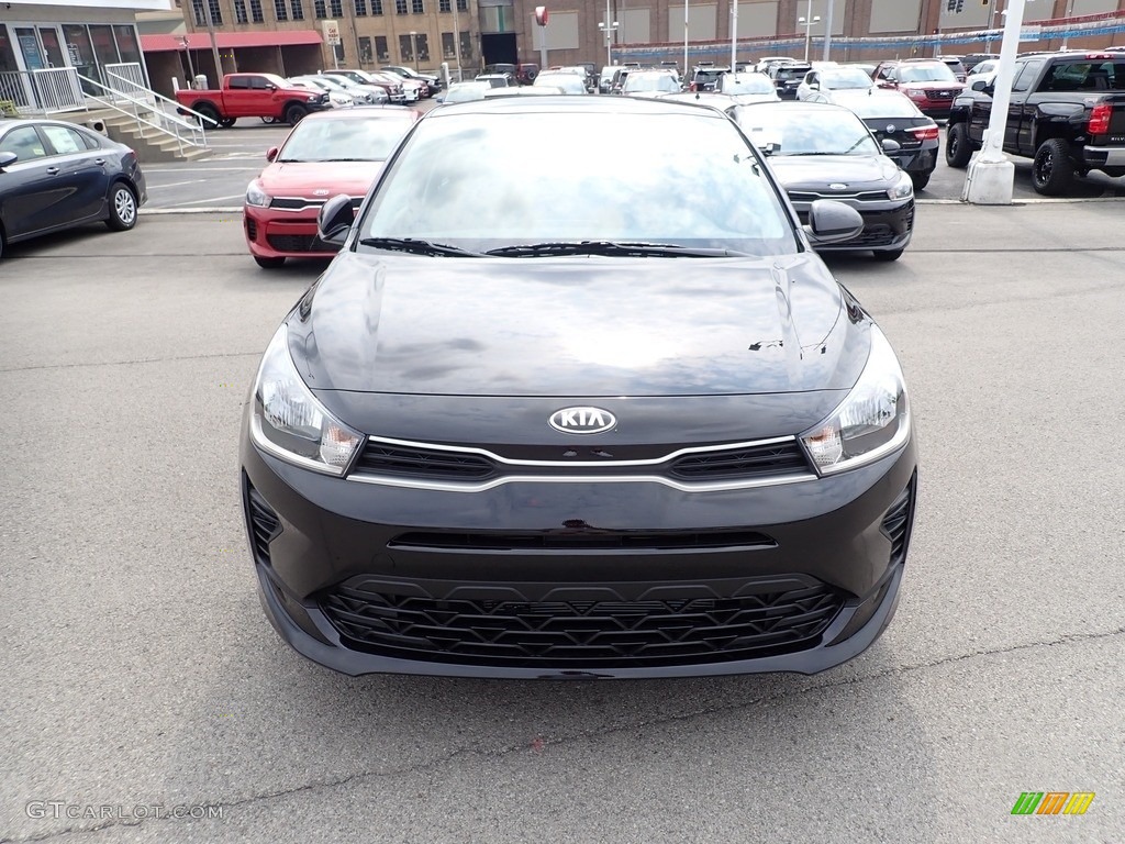 2021 Rio LX - Aurora Black / Black photo #4