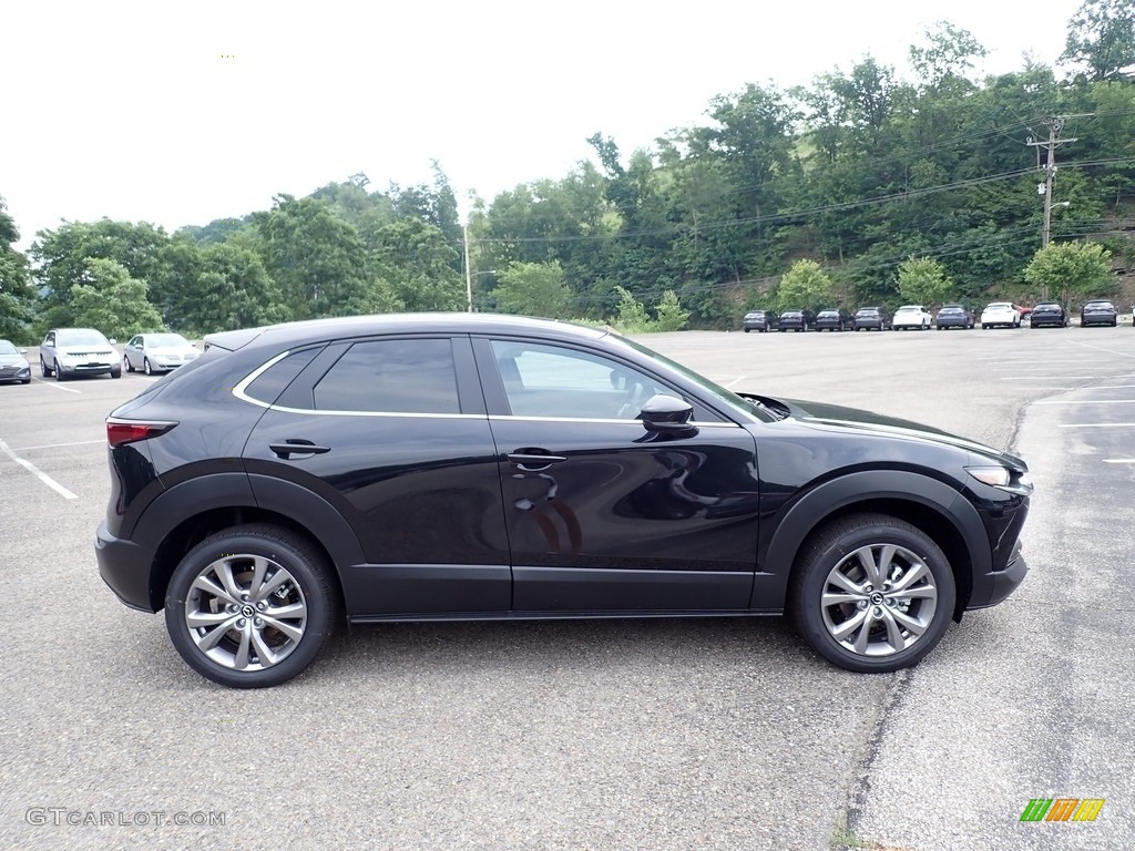 Jet Black Mica 2021 Mazda CX-30 Preferred AWD Exterior Photo #142282431