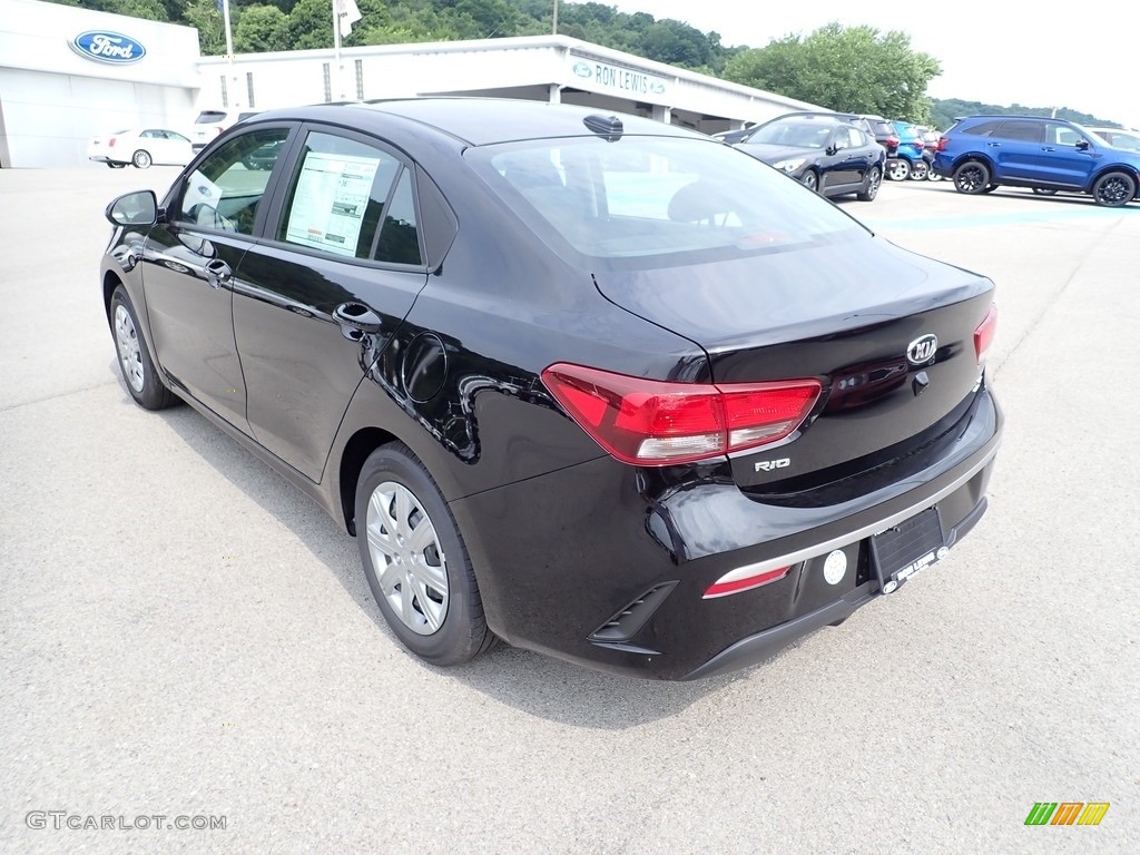 2021 Rio LX - Aurora Black / Black photo #7