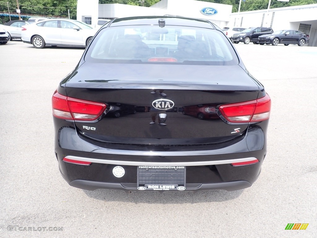 2021 Rio LX - Aurora Black / Black photo #8