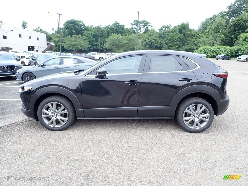 Jet Black Mica 2021 Mazda CX-30 Preferred AWD Exterior Photo #142282555