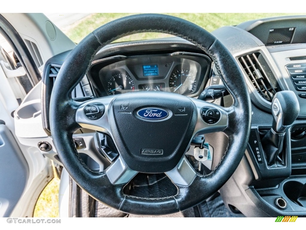 2017 Ford Transit Wagon XL 350 MR Long Steering Wheel Photos