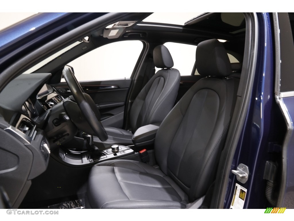 2018 X1 xDrive28i - Mediterranean Blue Metallic / Black photo #5