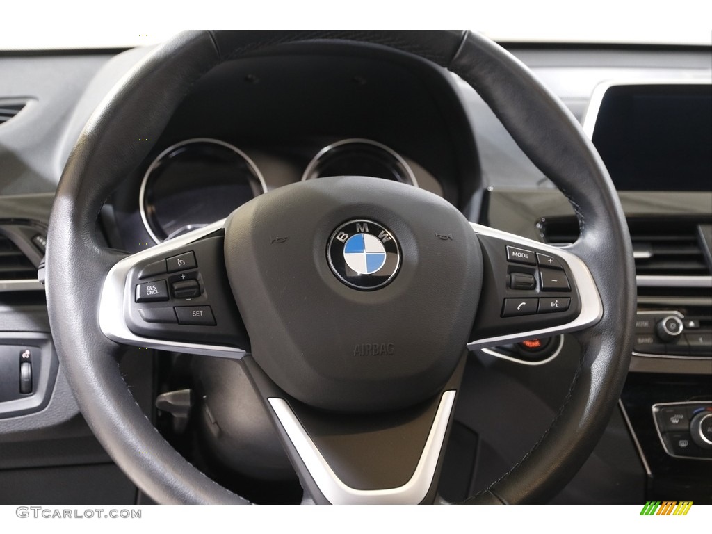 2018 X1 xDrive28i - Mediterranean Blue Metallic / Black photo #7