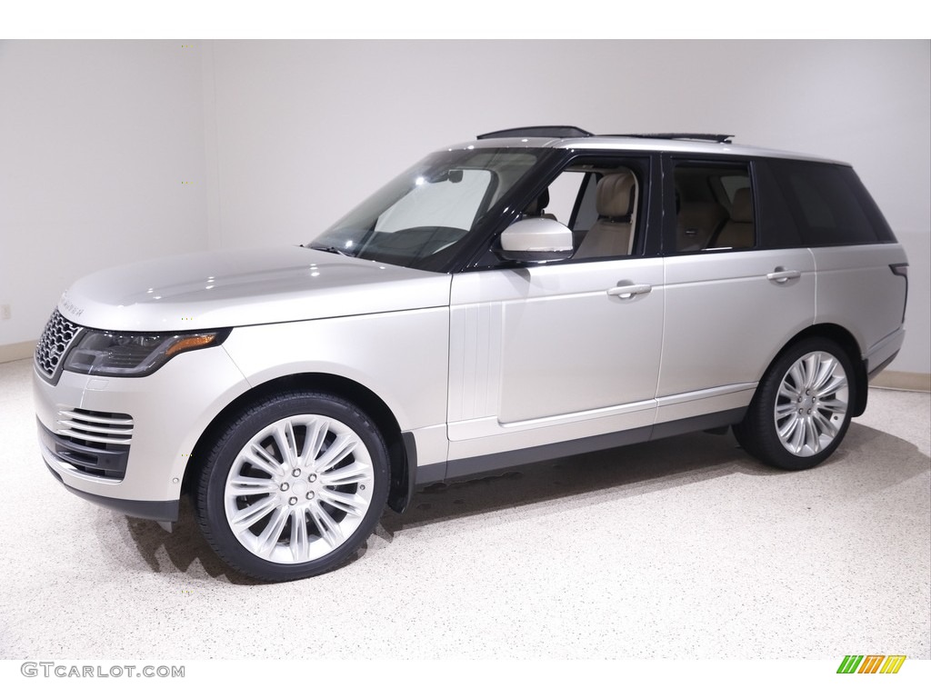 2019 Range Rover HSE - Aruba Metallic / Espresso/Almond photo #3