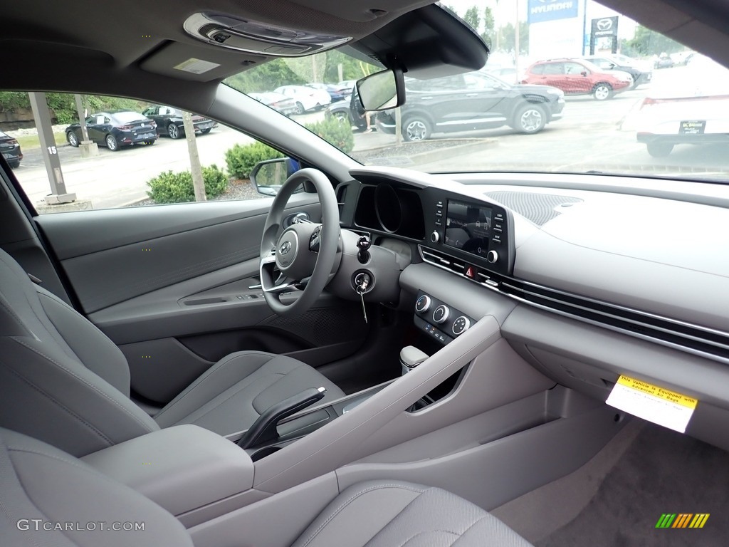 2021 Elantra SE - Intense Blue / Medium Gray photo #7