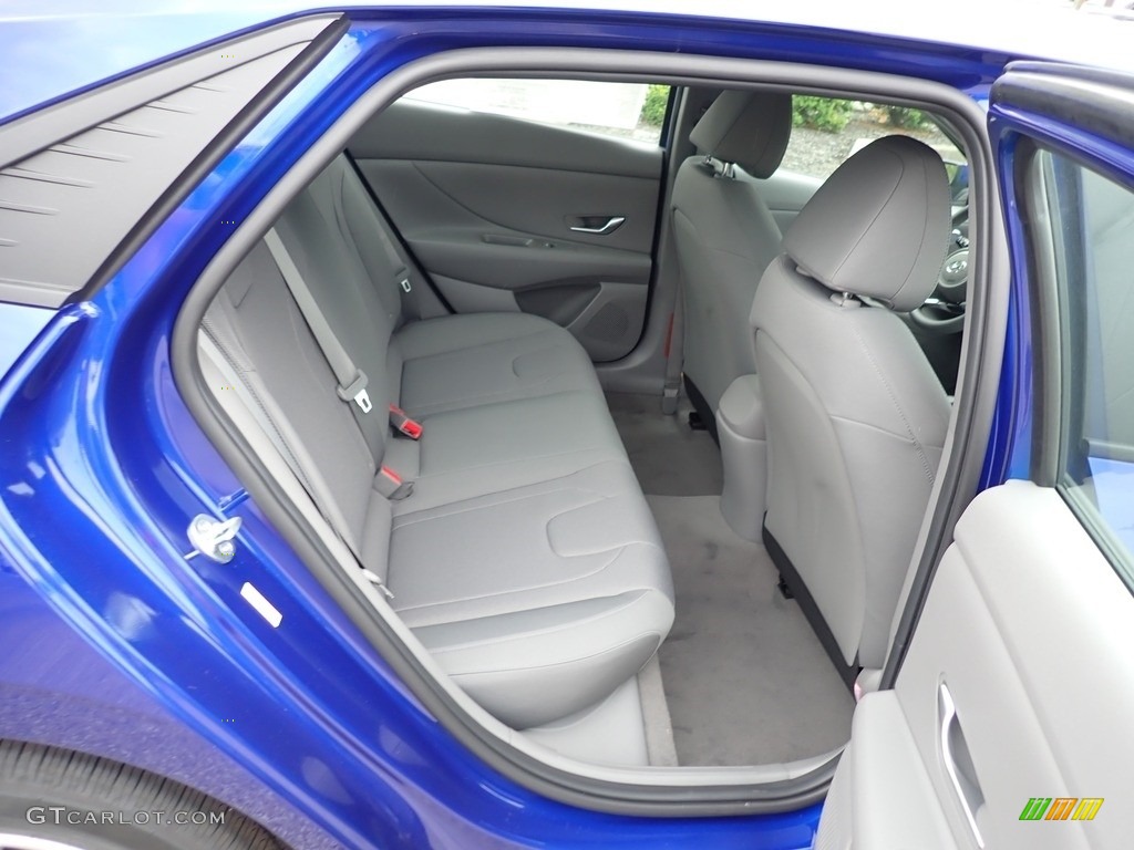 2021 Elantra SE - Intense Blue / Medium Gray photo #8