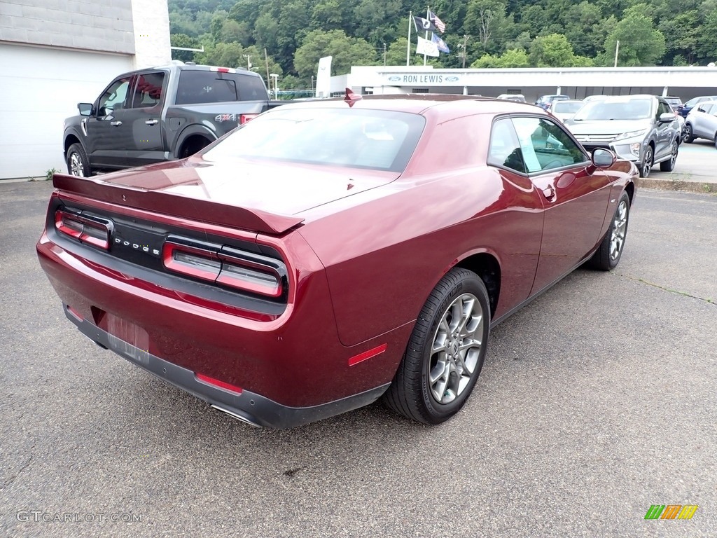 2017 Challenger GT AWD - Octane Red / Black photo #2