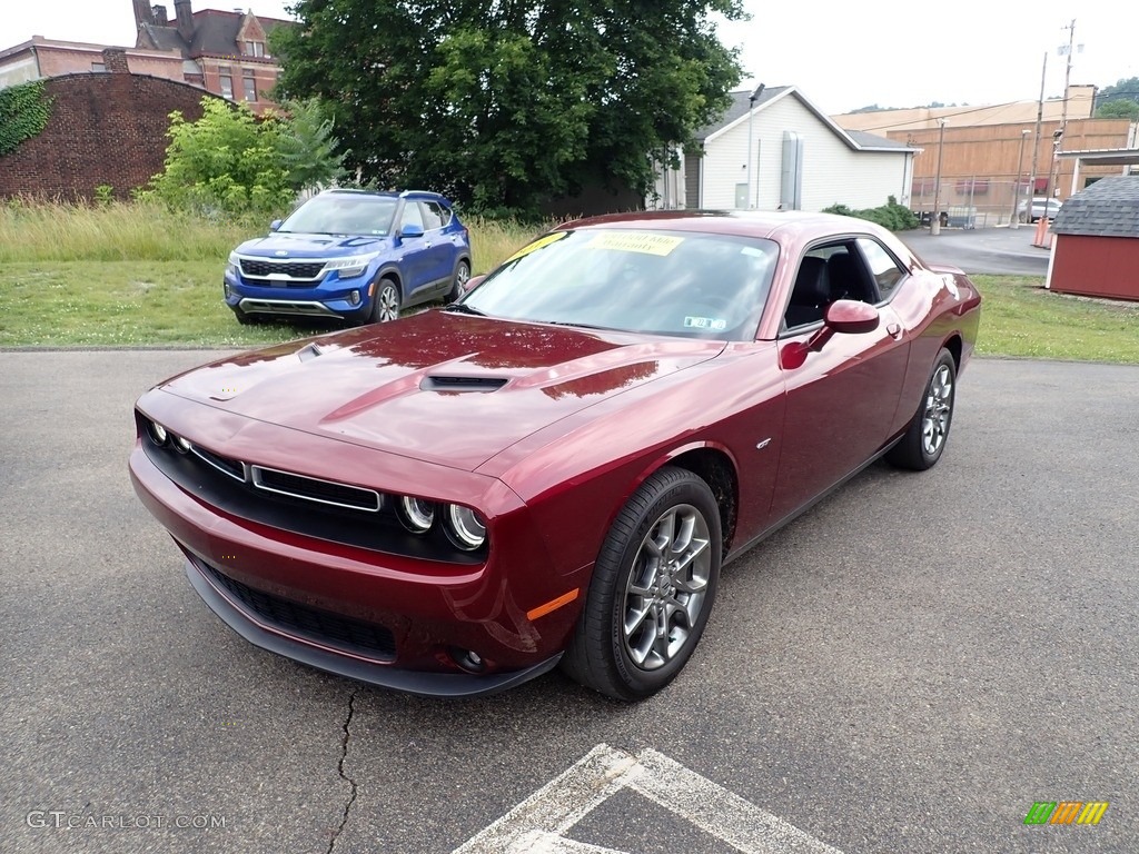 2017 Challenger GT AWD - Octane Red / Black photo #6