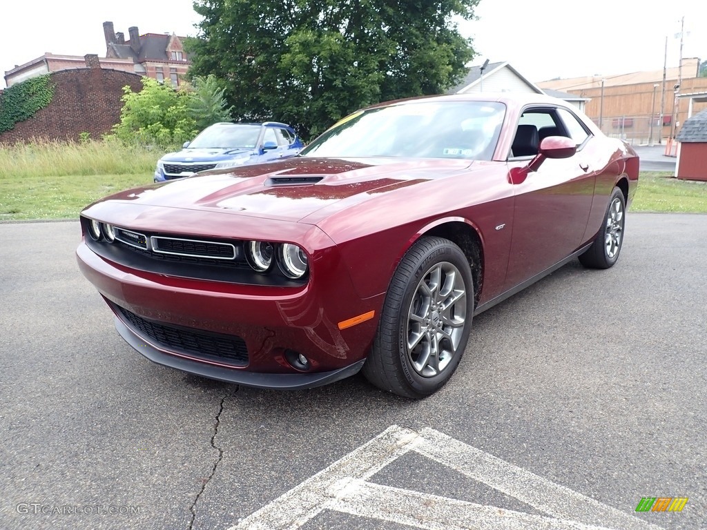 2017 Challenger GT AWD - Octane Red / Black photo #7