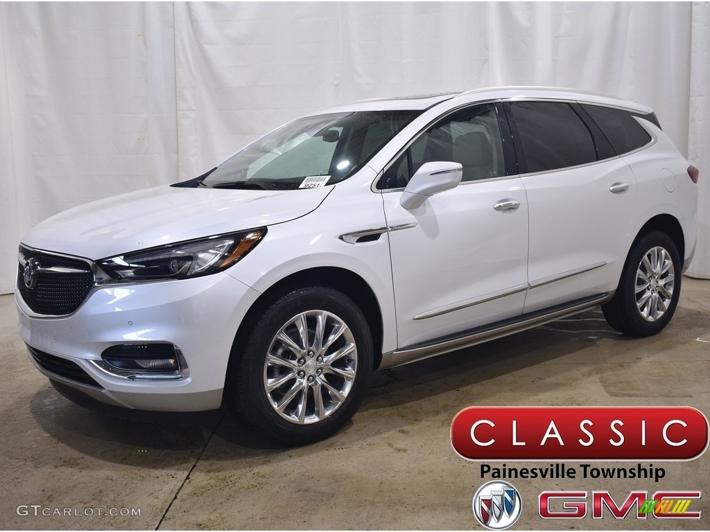 2021 Enclave Premium AWD - White Frost Tricoat / Shale w/Ebony Accents photo #1