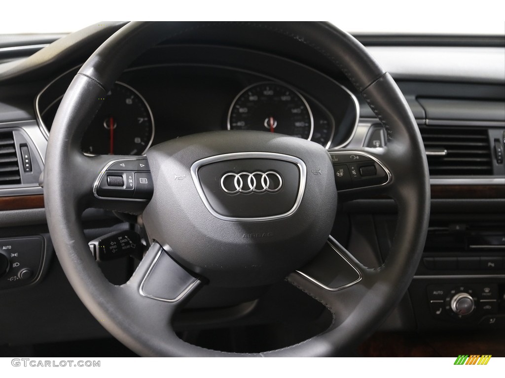 2014 A6 2.0T quattro Sedan - Brilliant Black / Black photo #7