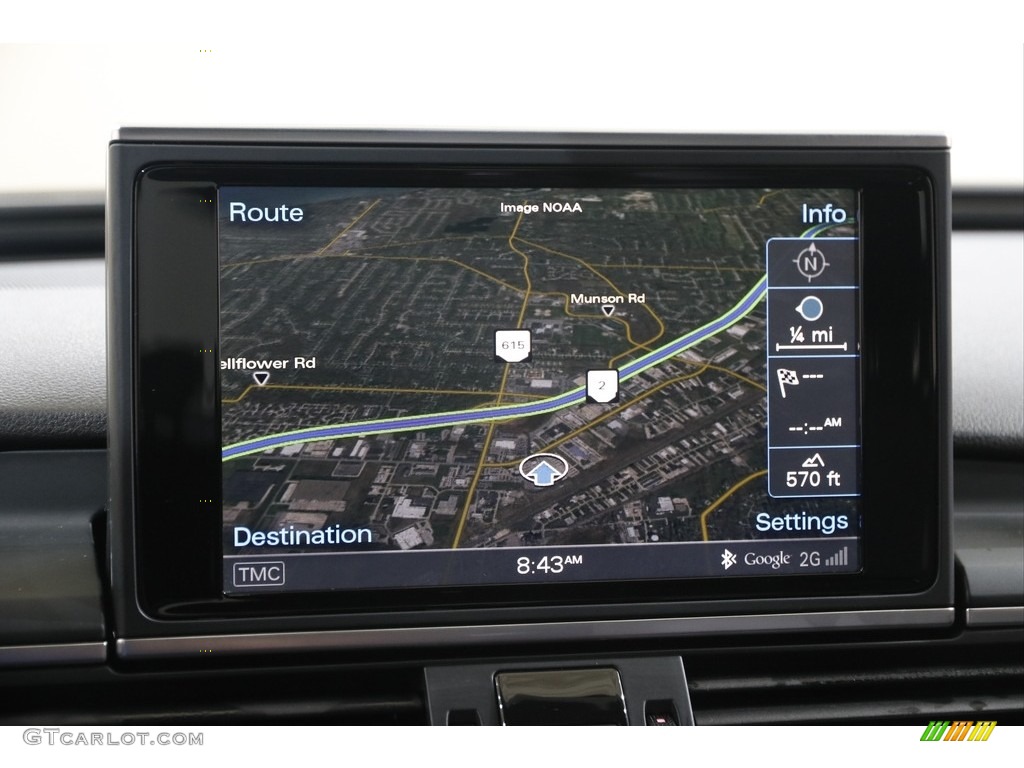 2014 A6 2.0T quattro Sedan - Brilliant Black / Black photo #11