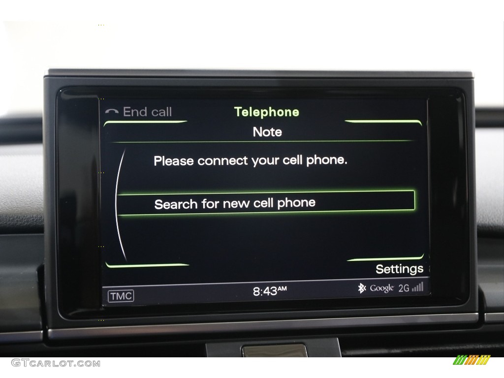 2014 A6 2.0T quattro Sedan - Brilliant Black / Black photo #12