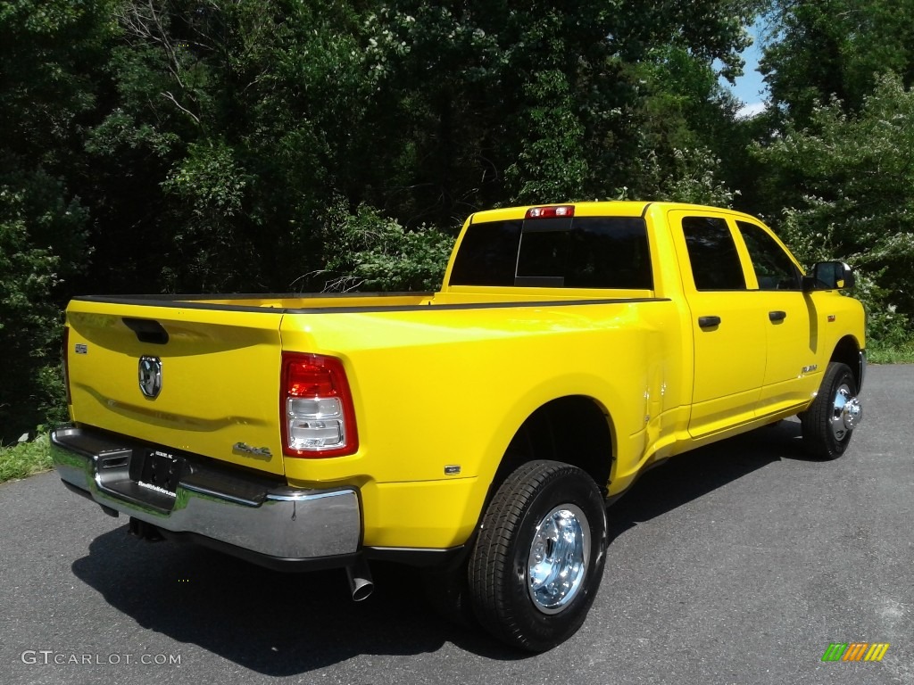 2021 3500 Tradesman Crew Cab 4x4 - Detonator Yellow / Black photo #6