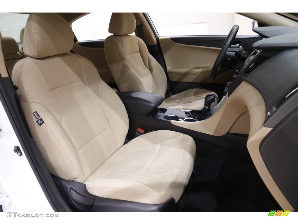 2012 Sonata GLS - Shimmering White / Camel photo #12