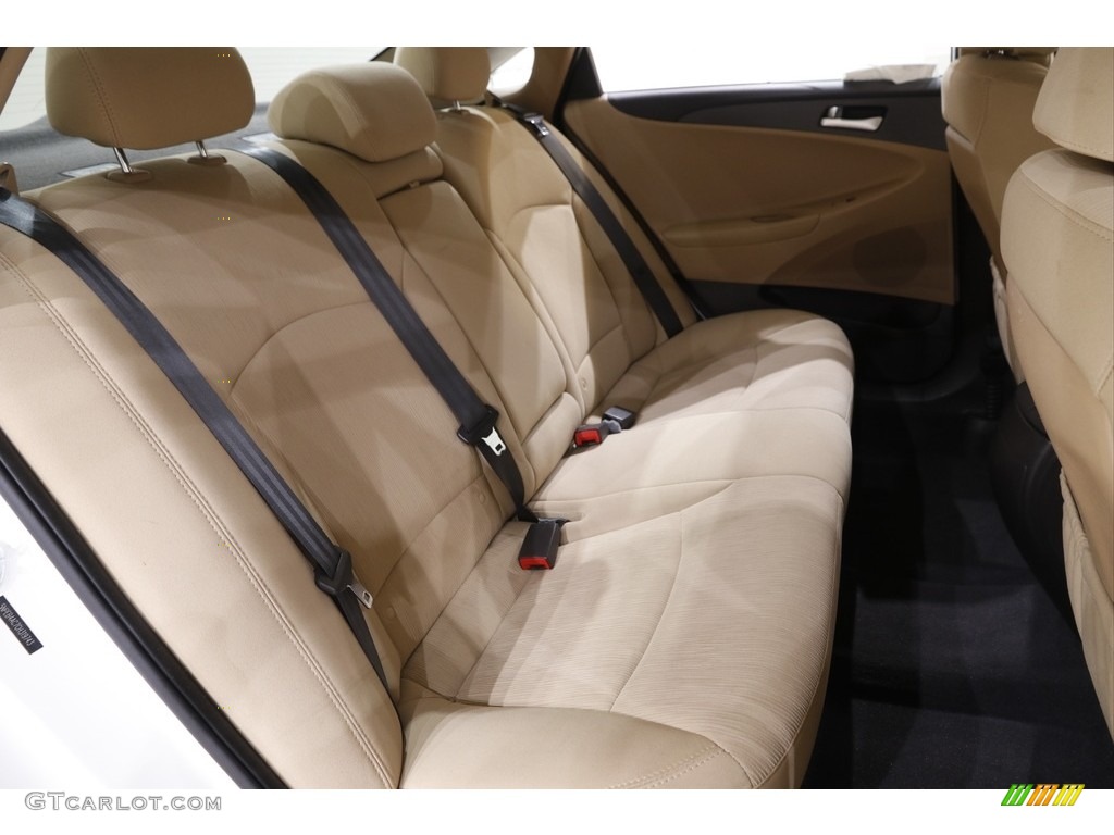 2012 Sonata GLS - Shimmering White / Camel photo #13