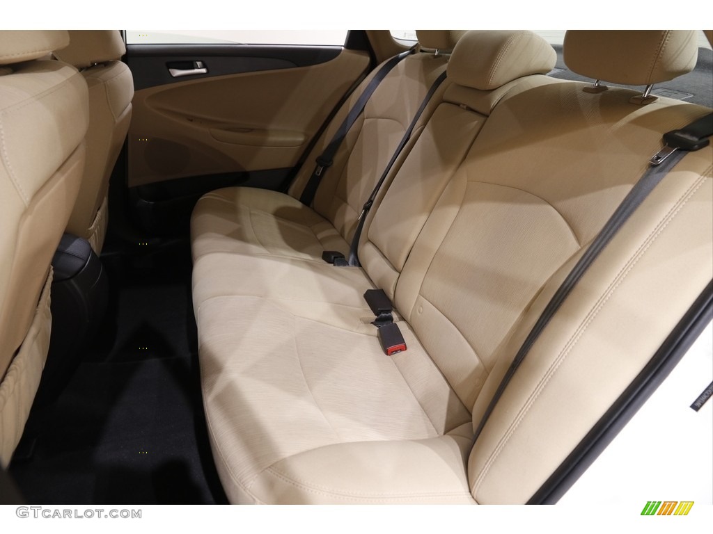 2012 Sonata GLS - Shimmering White / Camel photo #14