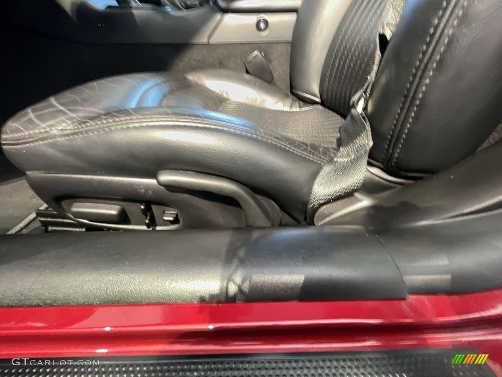 2004 Corvette Coupe - Magnetic Red Metallic / Black photo #4
