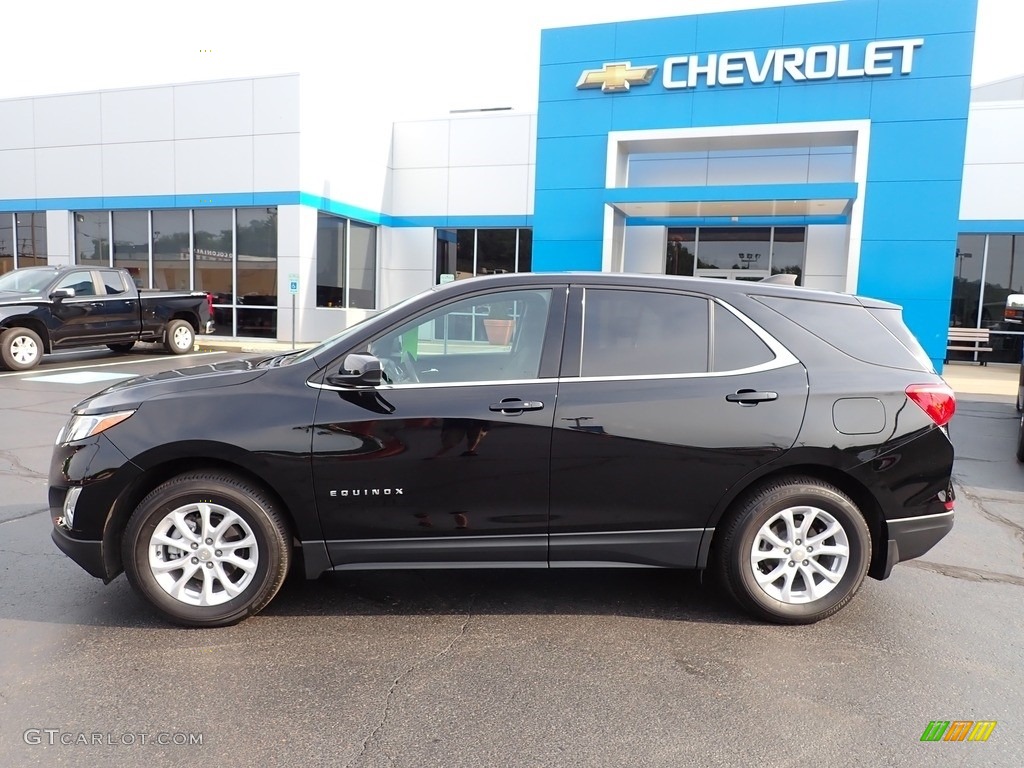 Mosaic Black Metallic 2020 Chevrolet Equinox LT AWD Exterior Photo #142288294