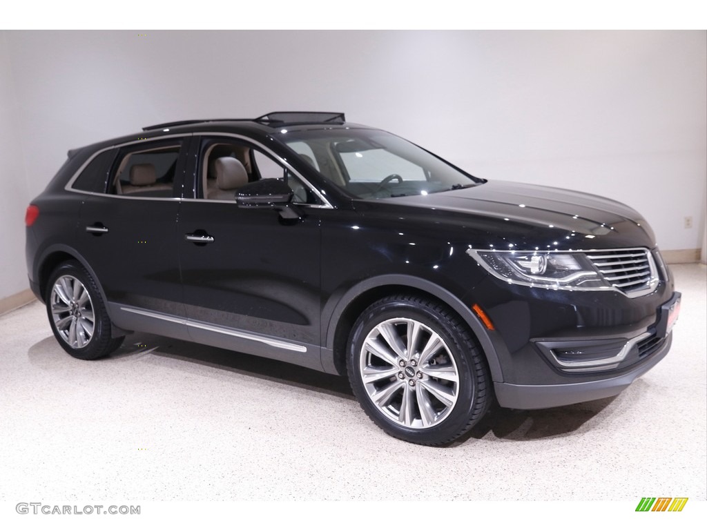 Diamond Black 2017 Lincoln MKX Reserve AWD Exterior Photo #142289227