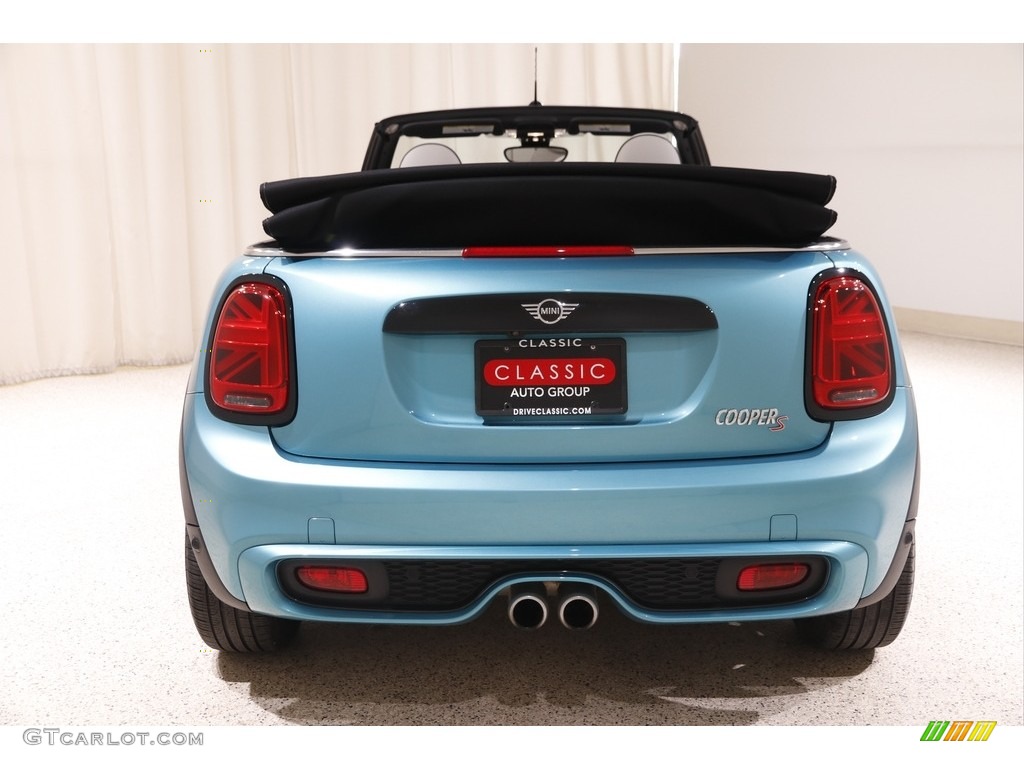 2019 Convertible Cooper S - Caribbean Aqua / Satellite Grey Lounge Leather photo #18