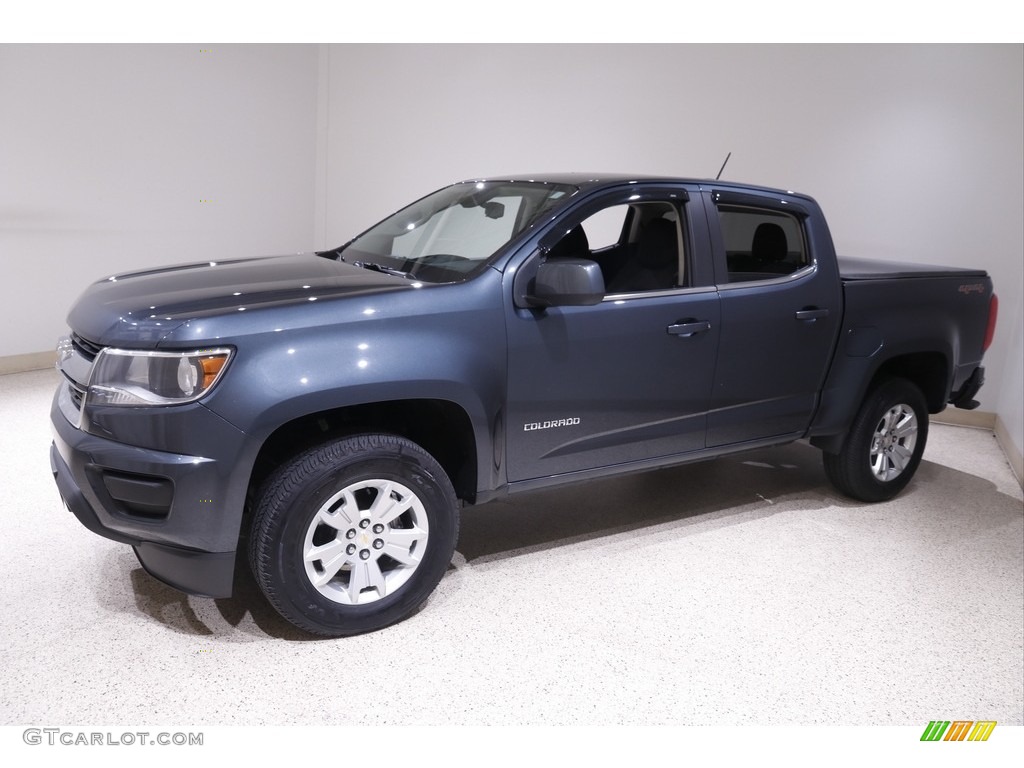 2019 Colorado LT Crew Cab 4x4 - Shadow Gray Metallic / Jet Black photo #3
