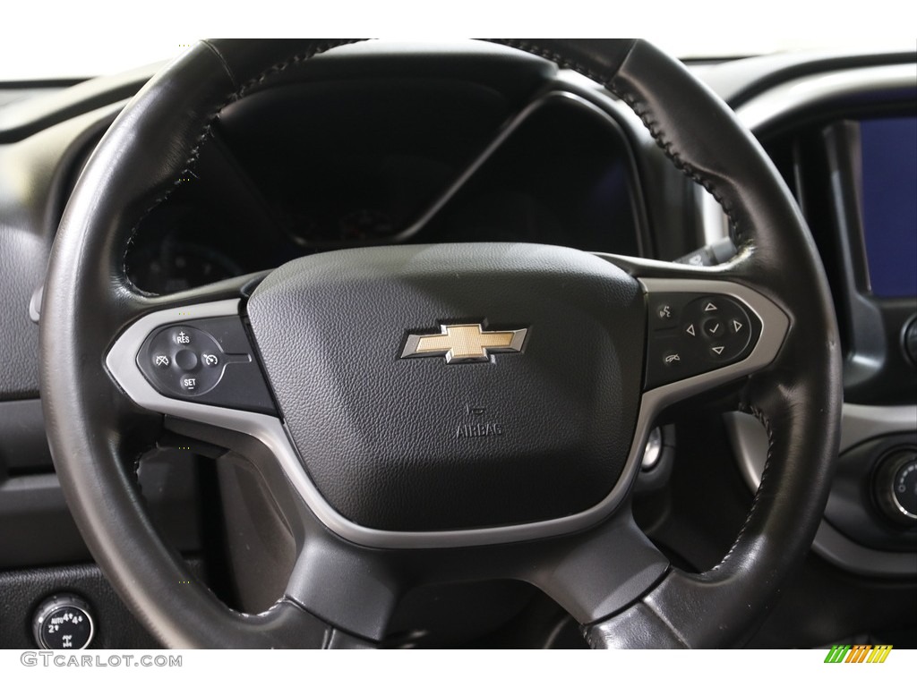 2019 Colorado LT Crew Cab 4x4 - Shadow Gray Metallic / Jet Black photo #8