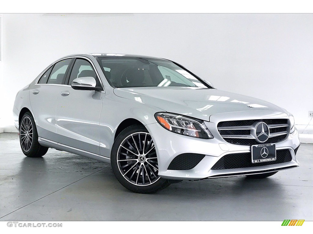 Iridium Silver Metallic 2021 Mercedes-Benz C 300 Sedan Exterior Photo #142290588