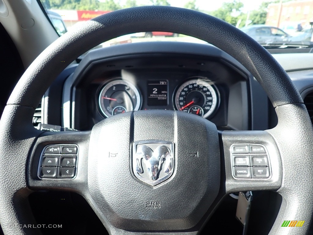 2019 1500 Classic Tradesman Crew Cab 4x4 - Diamond Black Crystal Pearl / Black/Diesel Gray photo #20