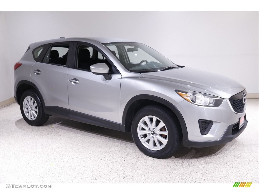 2013 CX-5 Sport AWD - Liquid Silver / Black photo #1