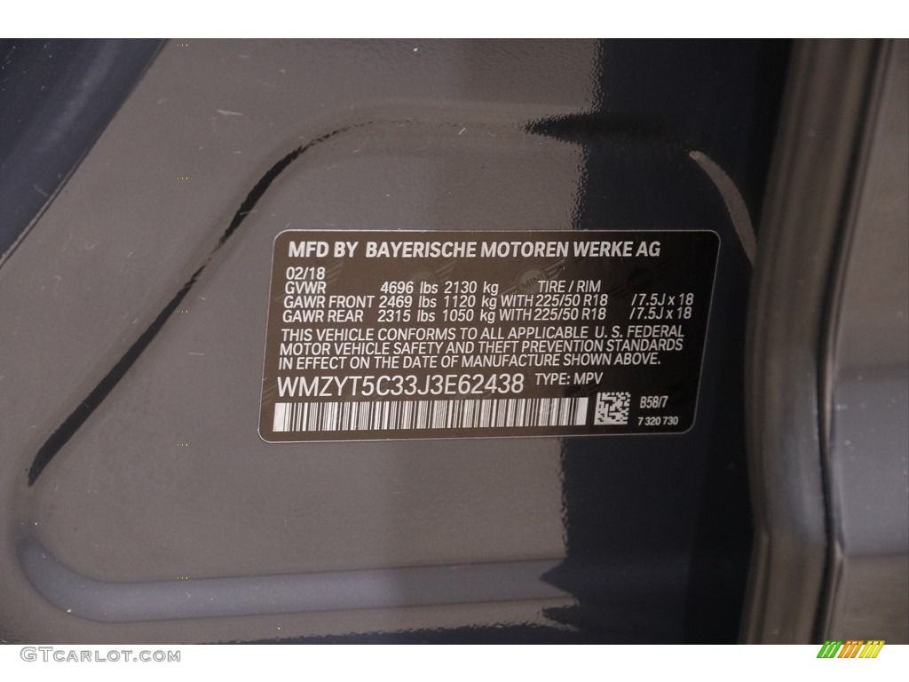 2018 Countryman Cooper S ALL4 - Thunder Grey Metallic / Carbon Black photo #20