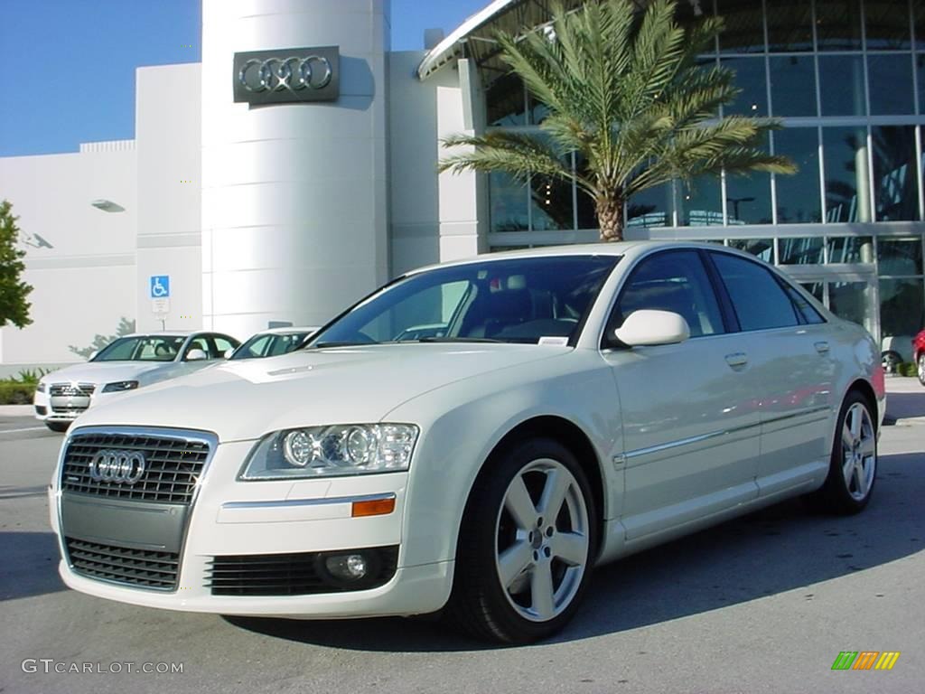 2006 A8 4.2 quattro - Arctic White / Black photo #1