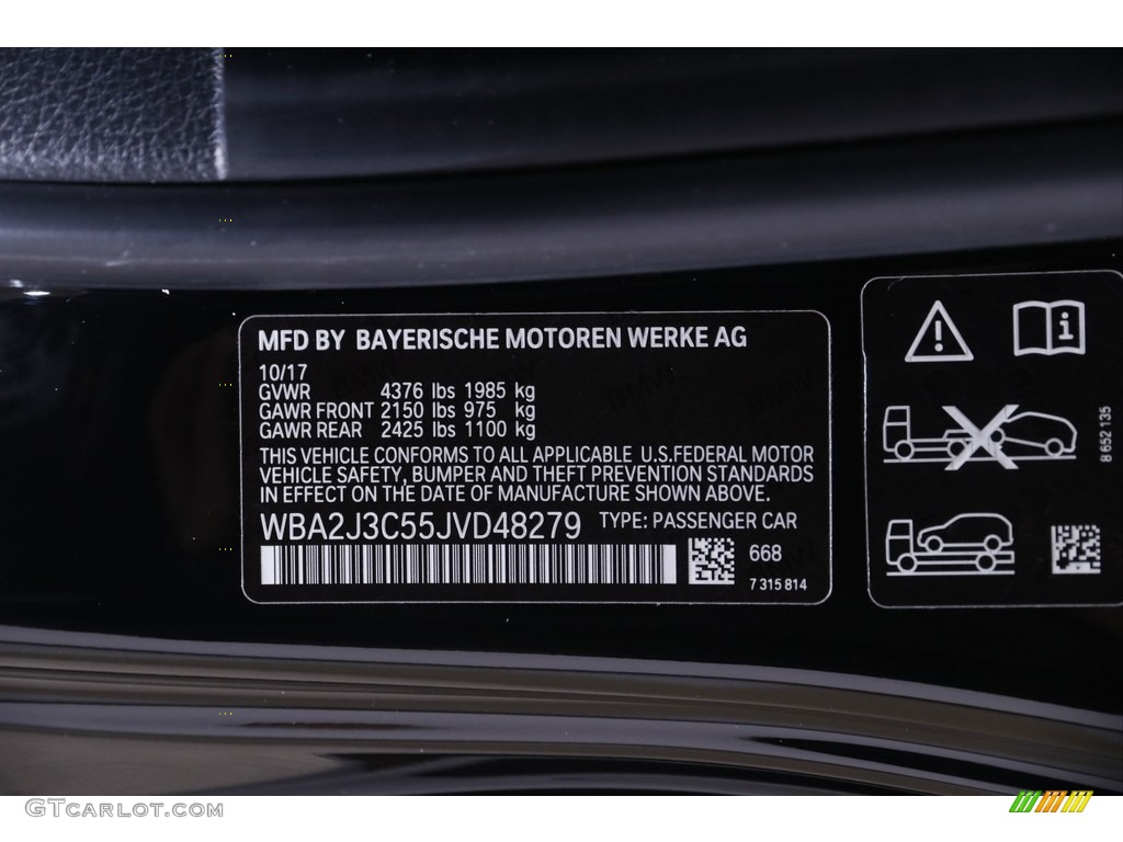 2018 2 Series 230i xDrive Coupe - Jet Black / Black photo #22