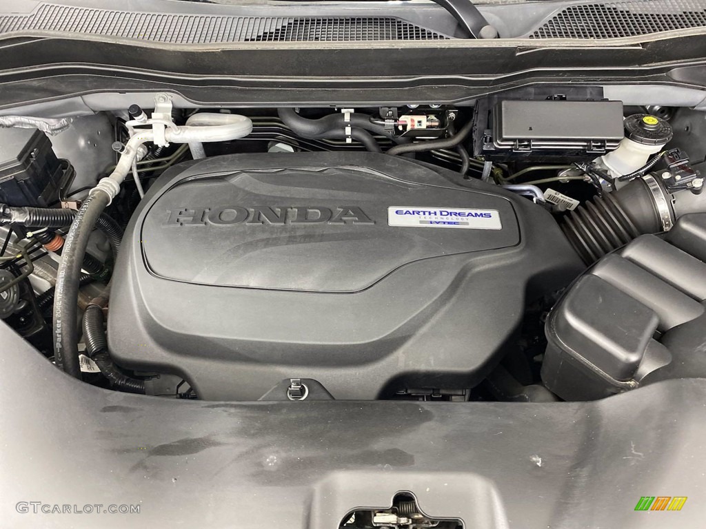 2018 Pilot EX-L - Lunar Silver Metallic / Gray photo #12