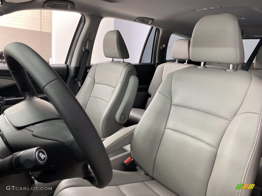 2018 Pilot EX-L - Lunar Silver Metallic / Gray photo #17